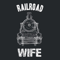 Womens Railroad Wife   Model Railroad Train T Shir Crewneck Sweatshirt | Artistshot