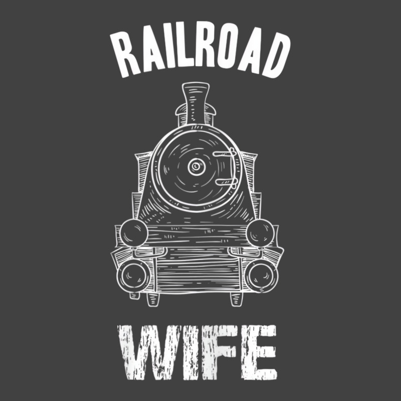 Womens Railroad Wife   Model Railroad Train T Shir Vintage T-shirt | Artistshot