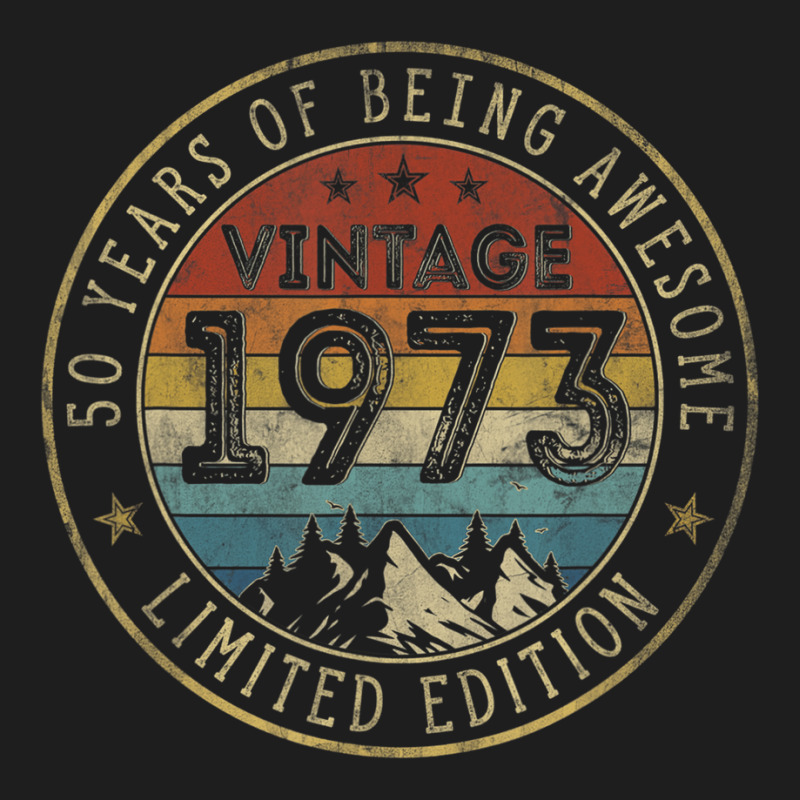 Vintage 1973 Limited Edition 50 Yr Old Bday 50th B Classic T-shirt by greifelqcoo | Artistshot