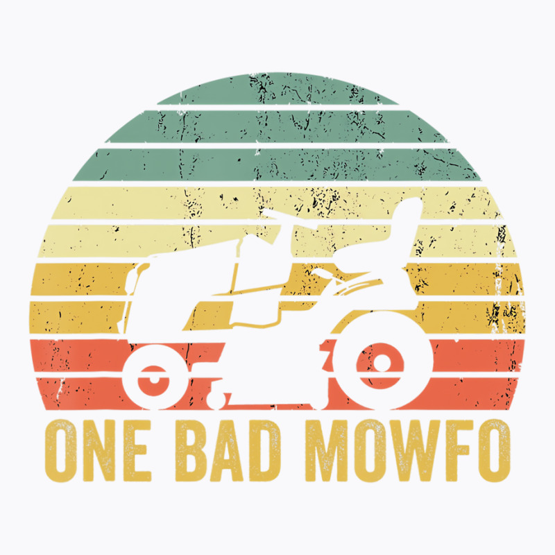 Mens One Bad Mowfo Funny Lawn Care Grass Mowing Ga T-shirt | Artistshot