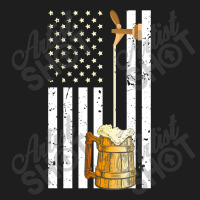 Craft Beer American Flag Usa Oktoberfest For Beer Drinkers Classic T-shirt | Artistshot