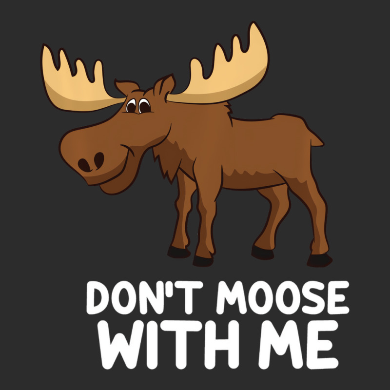 Funny Elk Moose Pun Don't Moose With Me Cute Moose Exclusive T-shirt | Artistshot