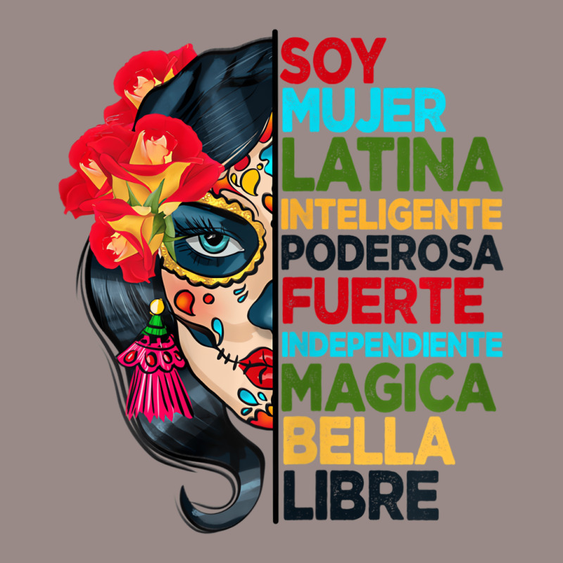 Womens Soy Mujer Latina Tee Poderosa Magica Bella Vintage T-Shirt by terrilyn | Artistshot