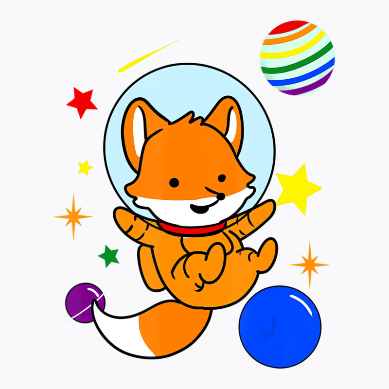 Gay Fox In Space Gay Pride T Shirt T-shirt | Artistshot