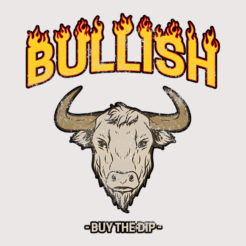 Bullish Day Trader Buy The Dip Vintage Stock Marke Pocket T-shirt | Artistshot