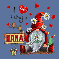 I Love Being A Nana   Gnome Daisy Heart T Shirt Lightweight Hoodie | Artistshot