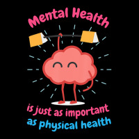 Mental Health Is Just Physical Health Motivational Zipper Hoodie | Artistshot