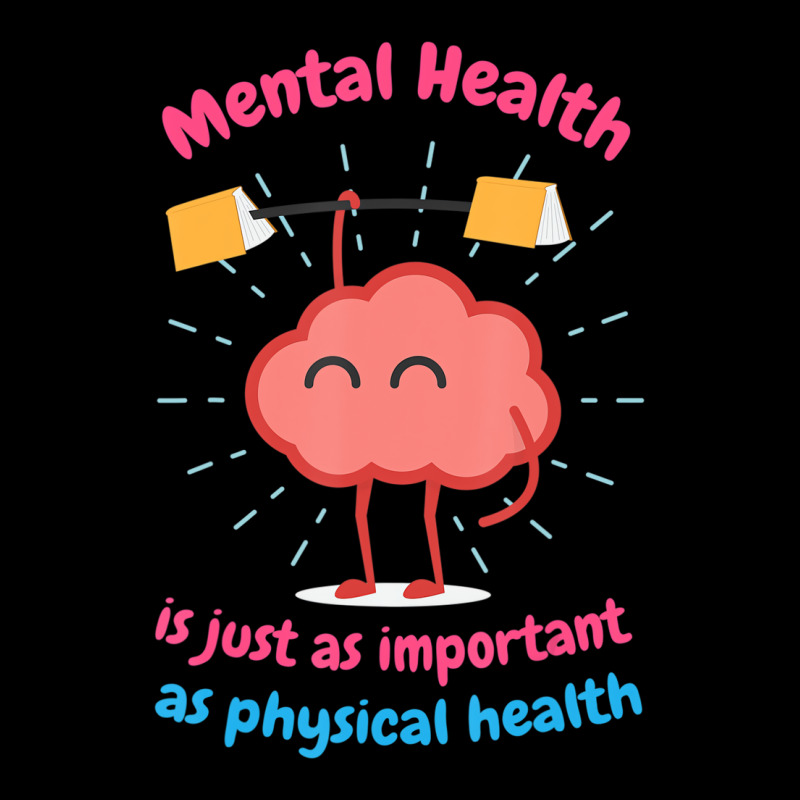 Mental Health Is Just Physical Health Motivational Zipper Hoodie | Artistshot