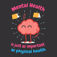 Mental Health Is Just Physical Health Motivational Vintage Hoodie | Artistshot