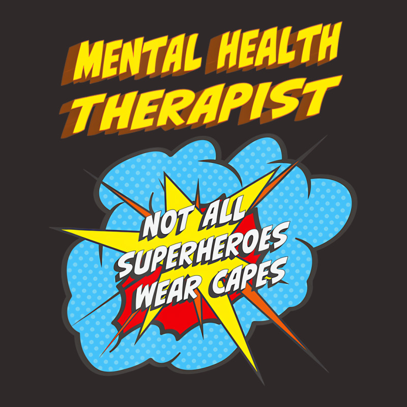 Mental Health Therapist Funny Superhero Job T Shir Racerback Tank by bettincam | Artistshot