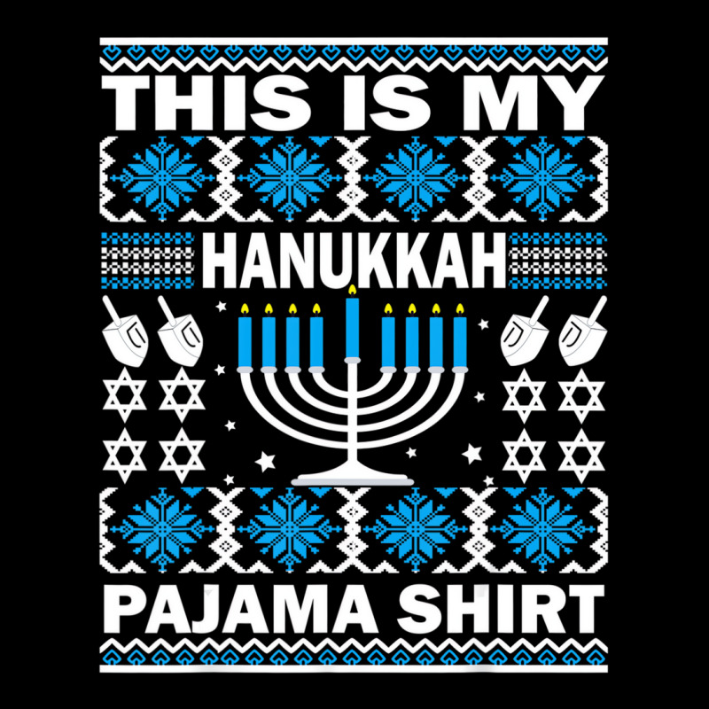 This Is My Hanukkah Pajama Shirt Ugly Pajamas For Graphic T-shirt | Artistshot