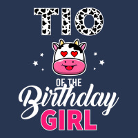 Tio Of The Birthday For Girl Cow Farm Birthday T S Men Denim Jacket | Artistshot