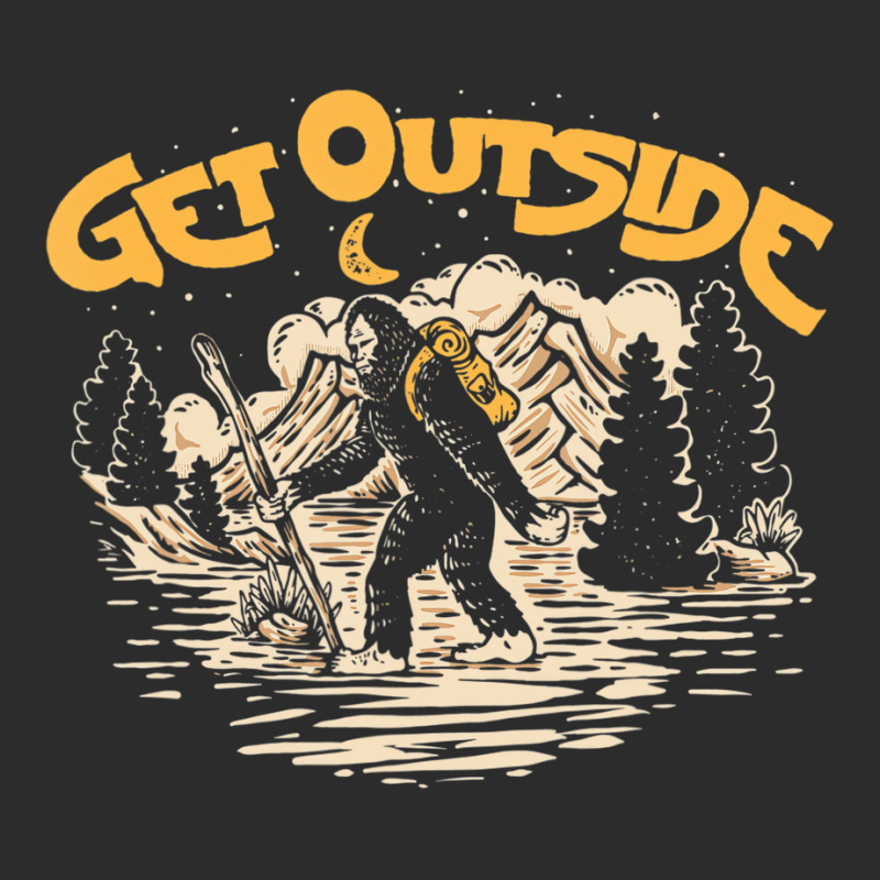 Get Outside! Hiking Sasquatch & Mountains Outdoor Exclusive T-shirt | Artistshot