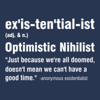 Existentialist Optimistic Nihilist T Shirt Ladies Denim Jacket | Artistshot