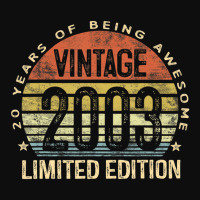 Vintage 2003 Limited Edition 20 Year Old Gifts 20t Crop Top | Artistshot