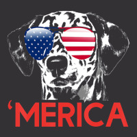 Merica Dalmatian American Flag 4th Of July T Shirt Vintage Short | Artistshot