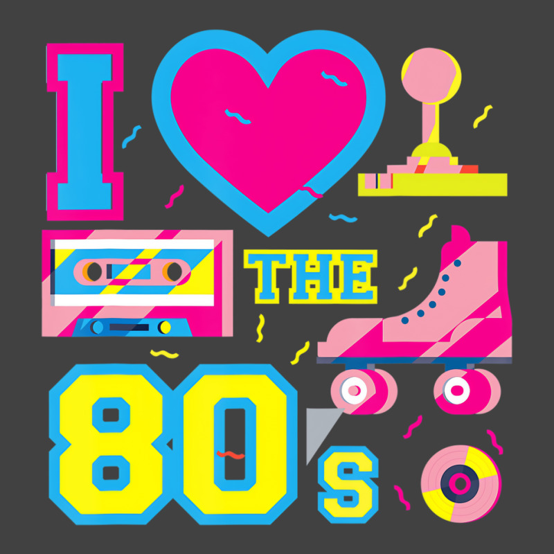 I Love Heart The 80's   Retro Vintage Vaporwave Co Vintage T-shirt | Artistshot