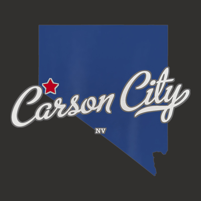 Carson City Nevada Nv Map T Shirt Champion Hoodie | Artistshot