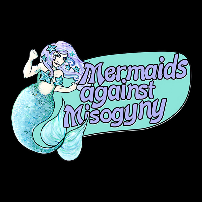 Mermaids Against Misogyny T Shirt Men's Long Sleeve Pajama Set | Artistshot