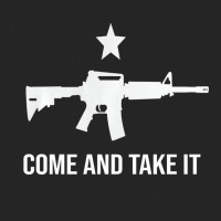 Gun Rights Supporter Ar 15 Come And Take It 2a Gun Unisex Hoodie | Artistshot