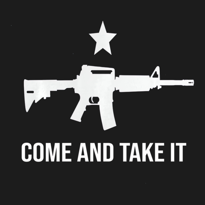 Gun Rights Supporter Ar 15 Come And Take It 2a Gun Hoodie & Jogger Set | Artistshot