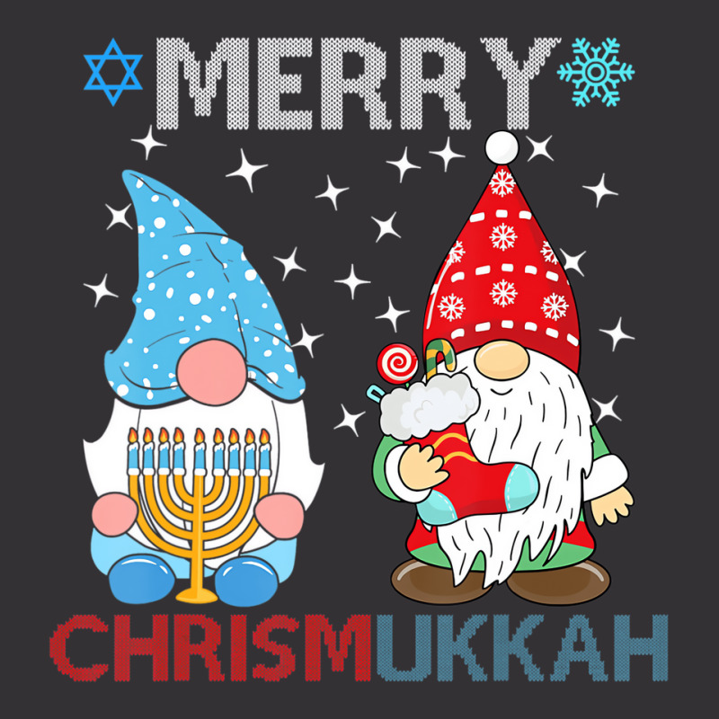 Merry Chrismukkah Funny Gnomes T Shirt Vintage Short | Artistshot