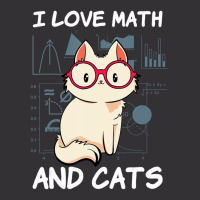 I Love Math And Cats Mathematics Cat Lover Numbers Vintage Short | Artistshot