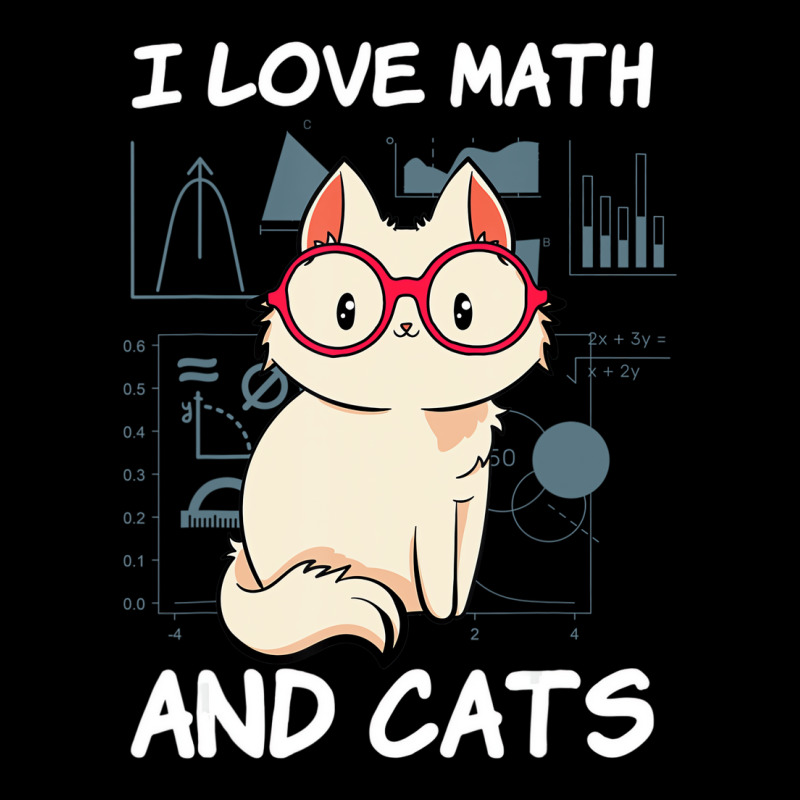 I Love Math And Cats Mathematics Cat Lover Numbers Lightweight Hoodie | Artistshot