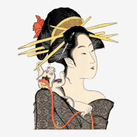 T Shirt, Edo Period Japan, Geisha Portrait With Ca Classic T-shirt | Artistshot