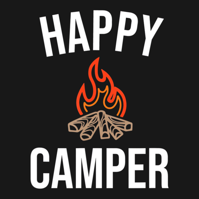 Happy Camper T Shirt Flannel Shirt | Artistshot