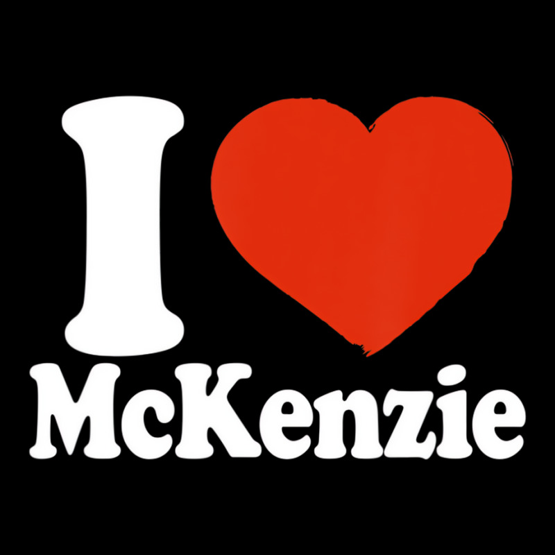 I Love Mckenzie, I Heart Mckenzie, Red Heart Valen Pocket T-shirt | Artistshot