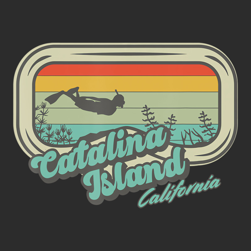 Catalina Island California Retro Snorkeling And Di Exclusive T-shirt by chomibe | Artistshot