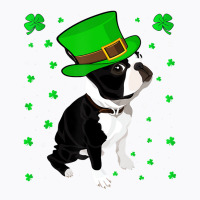 Funny Irish Leprechaun Hat Boston Terrier St. Patr T-shirt | Artistshot