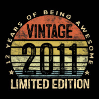 Vintage 2011 Limited Edition 12 Year Old Gifts 12t Toddler 3/4 Sleeve Tee | Artistshot