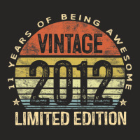 Vintage 2012 Limited Edition 11 Year Old Gifts 11t Ladies Fitted T-shirt | Artistshot