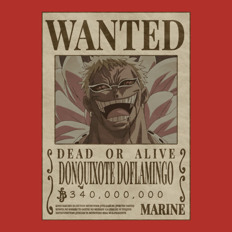 Doflamingo Wanted Poster Crewneck Sweatshirt | Artistshot