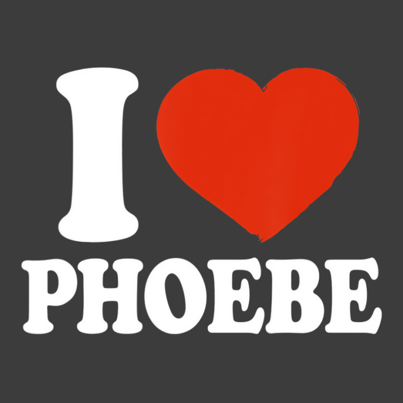 I Love Phoebe, I Heart Phoebe, Red Heart Valentine Men's Polo Shirt | Artistshot