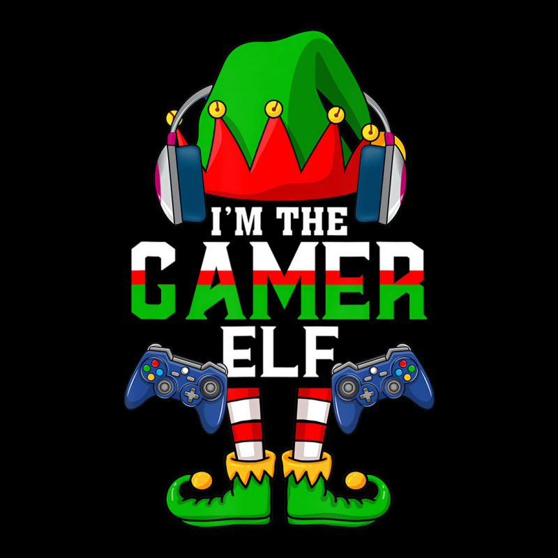 Merry Xmas Video Gamer Elf Matching Family Christm Pocket T-shirt | Artistshot