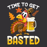 Time To Get Basted Funny Turkey Thanksgiving Thank Vintage Short | Artistshot