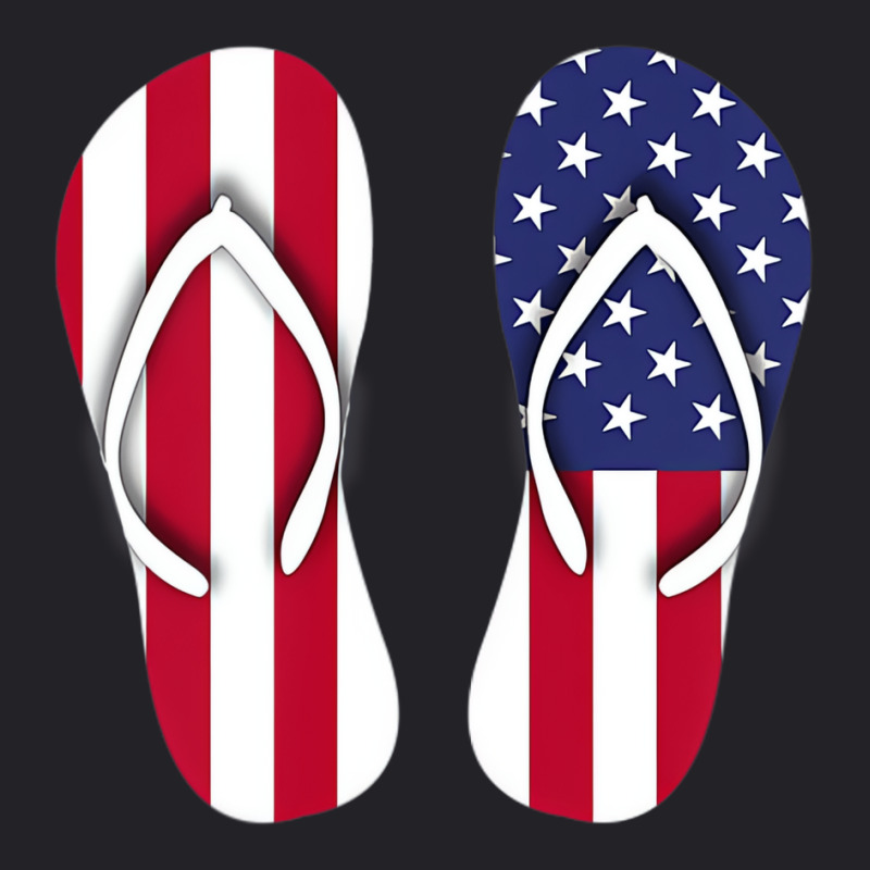 Flip Flops Red White And Blue Patriotic Sandals Be Youth Tee | Artistshot