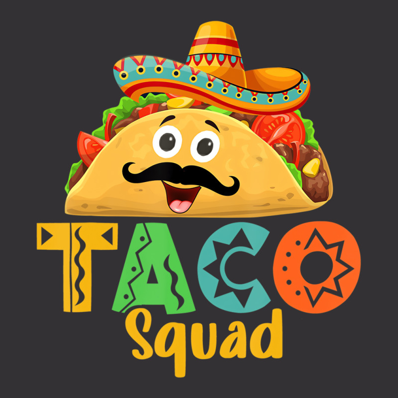 Mexican Food Lover Cinco De Mayo Taco Squad T Shir Vintage Hoodie And Short Set | Artistshot