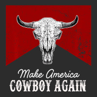 Western Country Bull Skull Makes America A Cowboy Exclusive T-shirt | Artistshot