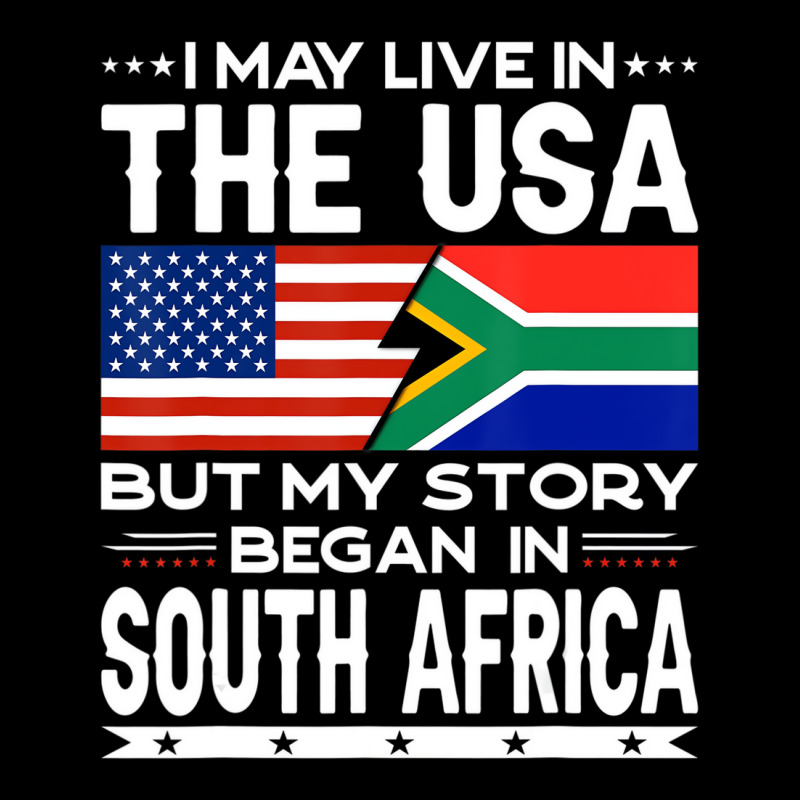 I May Live In The Usa But Story Began In South Afr Graphic T-shirt | Artistshot