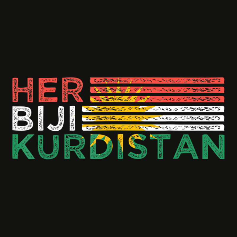 Her Biji Kurdistan T Shirt Scorecard Crop Tee by arainro | Artistshot