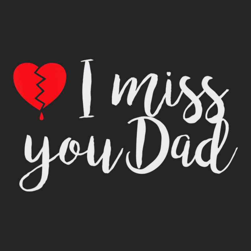 I Miss You Dad   Daughter   Son Remembrance Of Fat 3/4 Sleeve Shirt | Artistshot