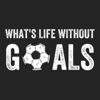 What's Life Without Goals, Vintage Funny Soccer T 3/4 Sleeve Shirt | Artistshot