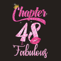 Womens 48th Birthday Lips  Chapter 48 And Fabulous Tank Top | Artistshot