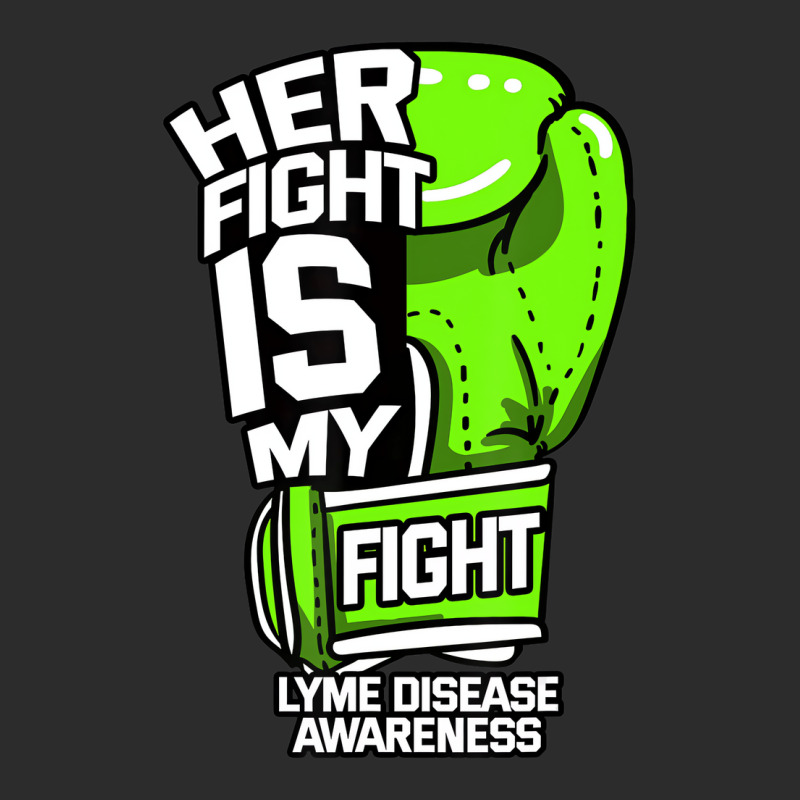 Her Fight Is My Fight Lyme Disease Awareness Eryth Exclusive T-shirt | Artistshot