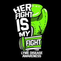 Her Fight Is My Fight Lyme Disease Awareness Eryth Lightweight Hoodie | Artistshot