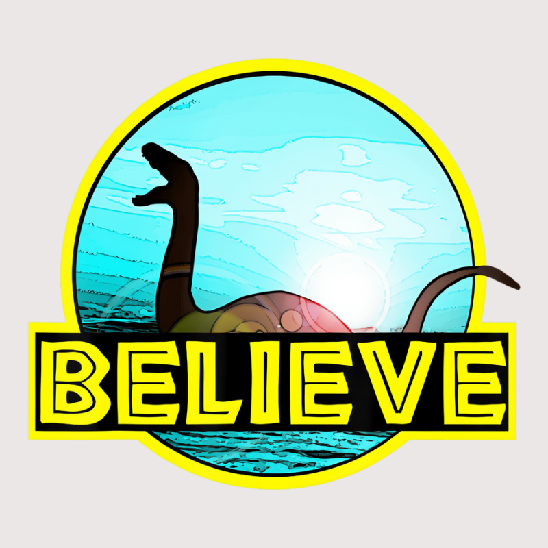 Believe Sea Monsters Ocean Plesiosaur Dinosaur Nes Pocket T-shirt | Artistshot